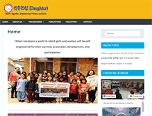 Tablet Screenshot of chhori.org